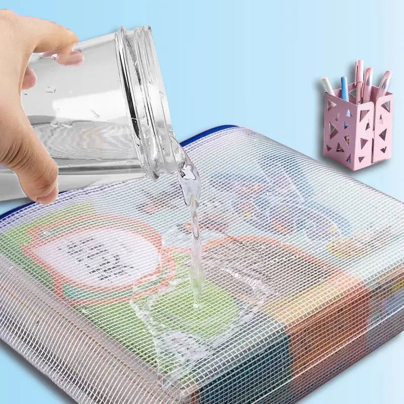 Waterproof Mesh Zipper Pouch