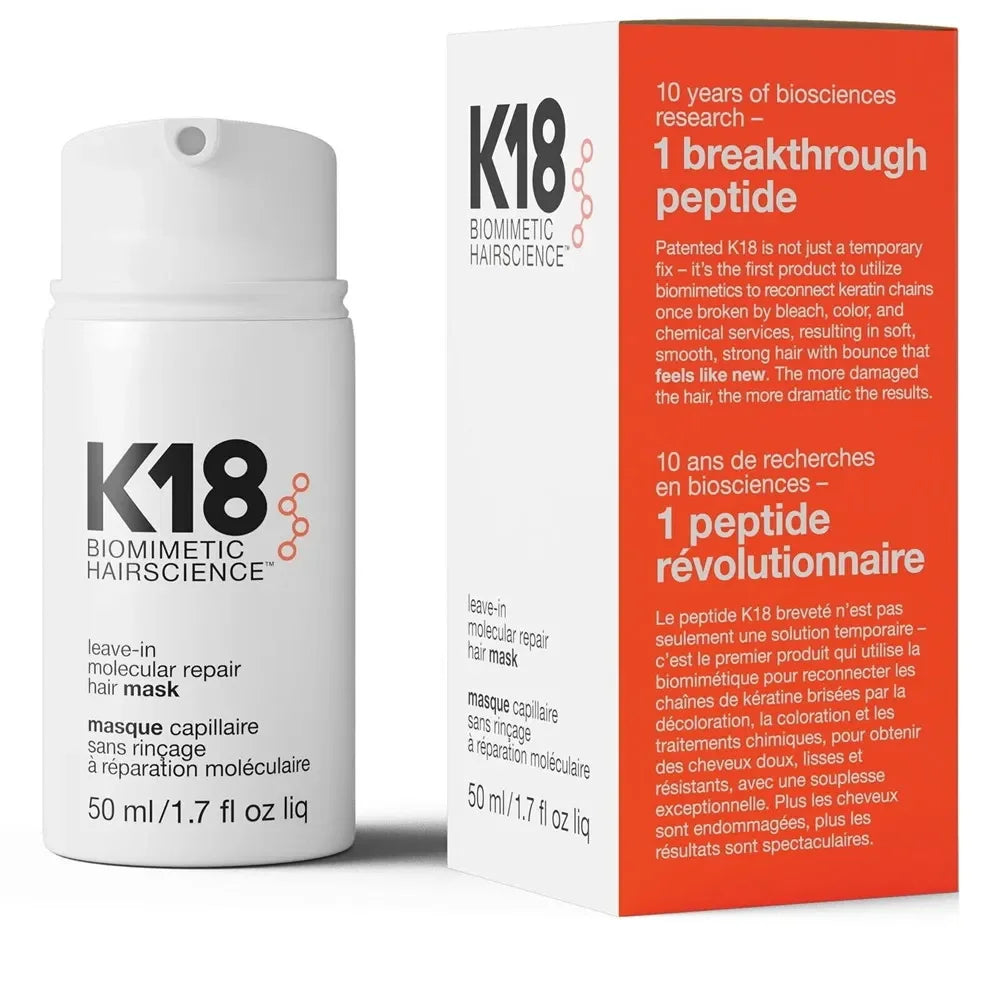 K18 Leave-In Molecular Keratin Repair Hair Mask