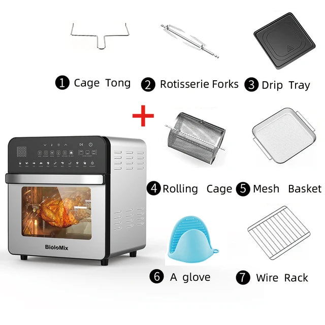 Stainless Steel Toaster Oven/Airfryer