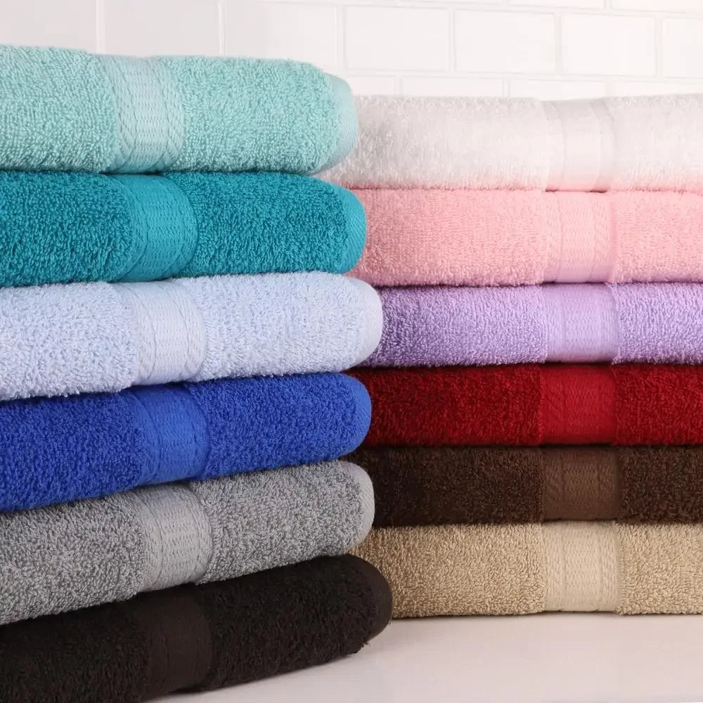 10pc Ultra Soft Towel Set - 100% Cotton