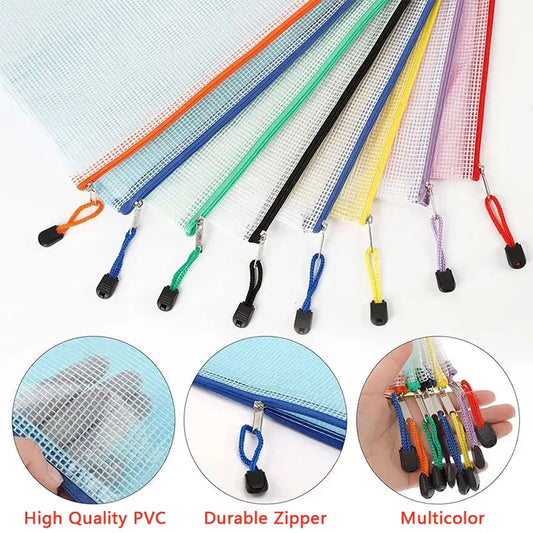 Waterproof Mesh Zipper Pouch