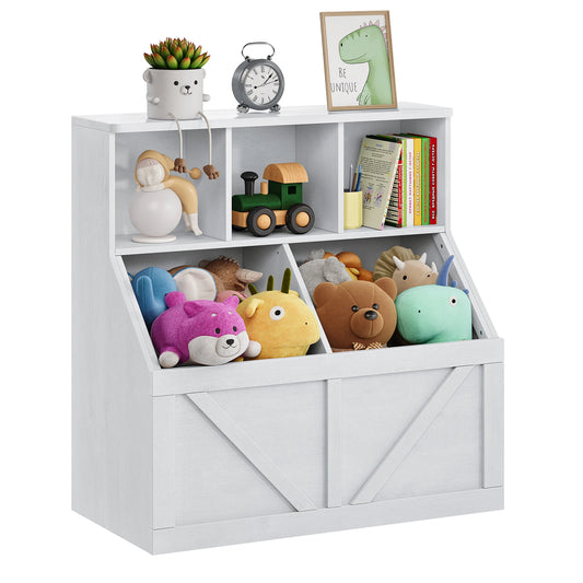 Kids Toy Storage Organizer With Shelves