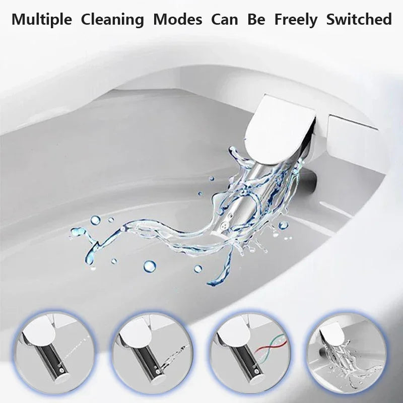 Heated, Slow Close, Smart Bidet Toilet Seat