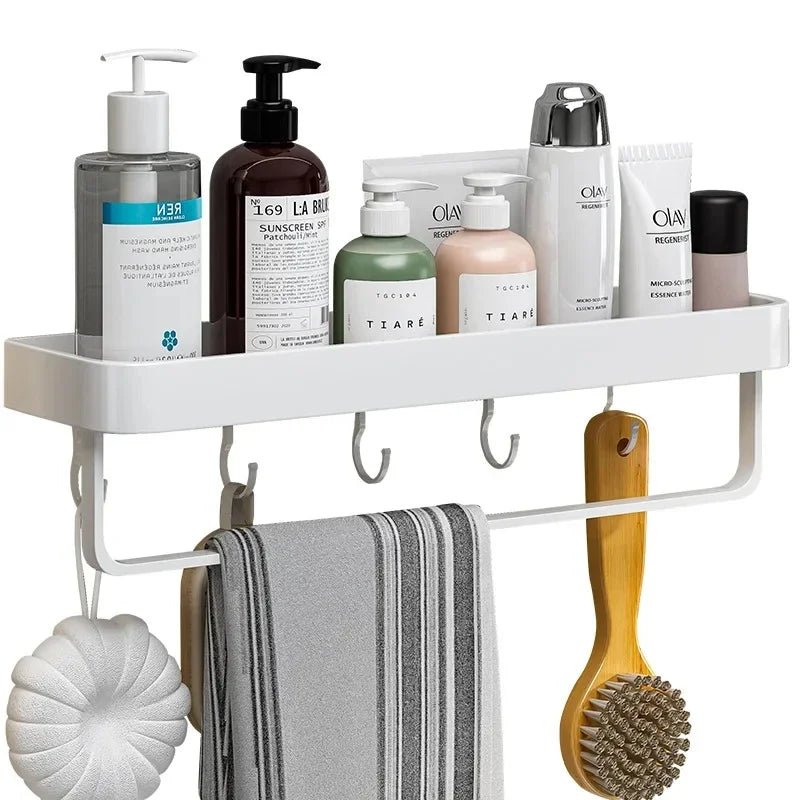 Wall-Mounted Bathroom Rack